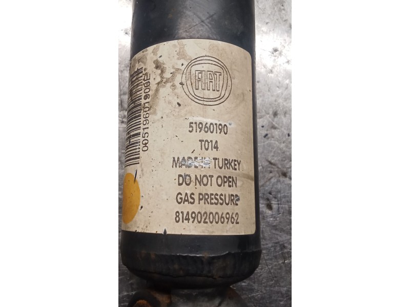 Recambio de amortiguador trasero izquierdo para fiat doblo cargo (263_) 1.3 d multijet referencia OEM IAM 51960190 814902006962 