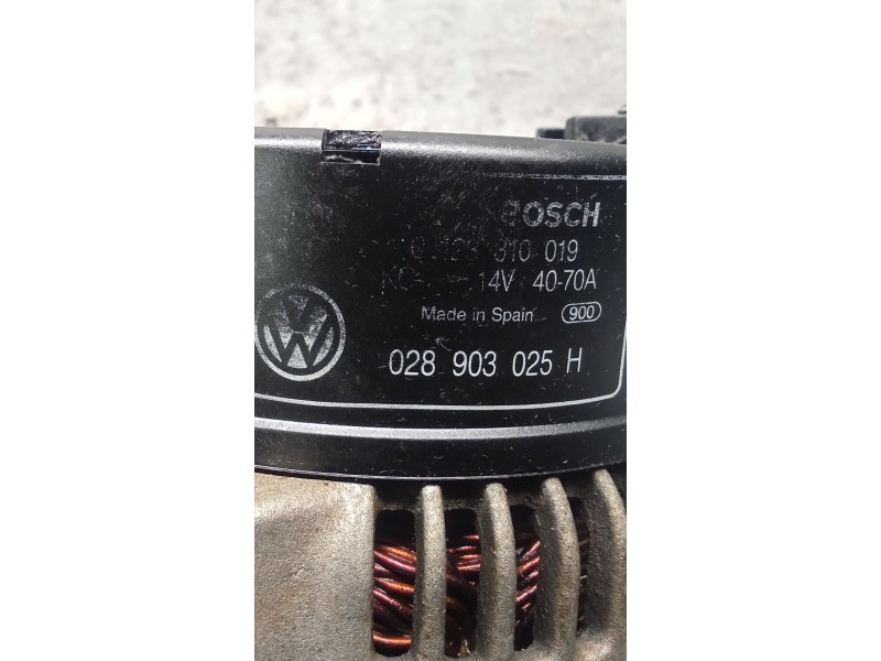 Recambio de alternador para volkswagen golf iii (1h1) 1.9 tdi referencia OEM IAM 028903025H 70A 91
