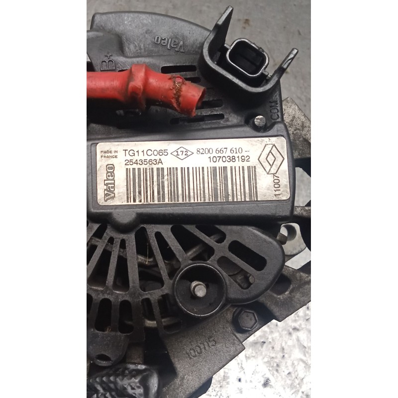 Recambio de alternador para renault grand scénic ii (jm0/1_) 1.9 dci (jm14) referencia OEM IAM 8200667610  