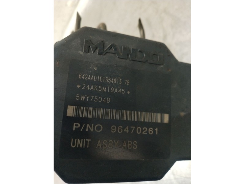 Recambio de abs para chevrolet aveo / kalos hatchback (t250, t255) 1.2 referencia OEM IAM 96470261 24AK5M19A45 2005