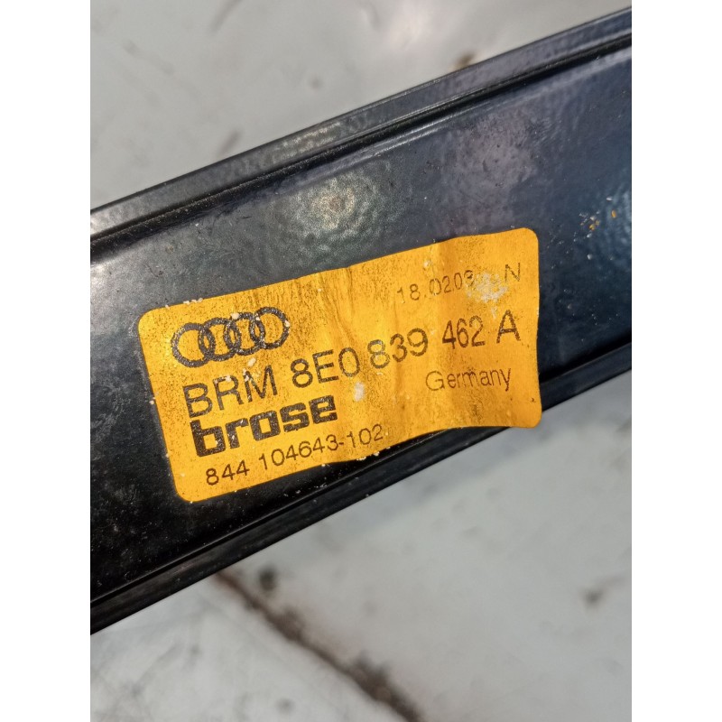 Recambio de elevalunas trasero derecho para audi a4 b6 (8e2) 2.5 tdi referencia OEM IAM 8E0839462A 844104643102 2001 4P