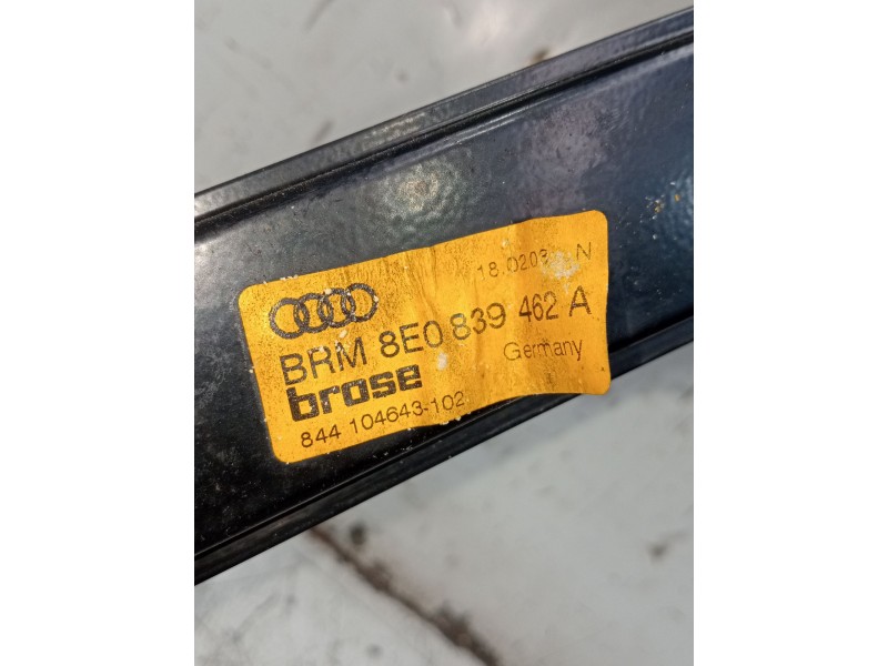 Recambio de elevalunas trasero derecho para audi a4 b6 (8e2) 2.5 tdi referencia OEM IAM 8E0839462A 844104643102 2001 4P