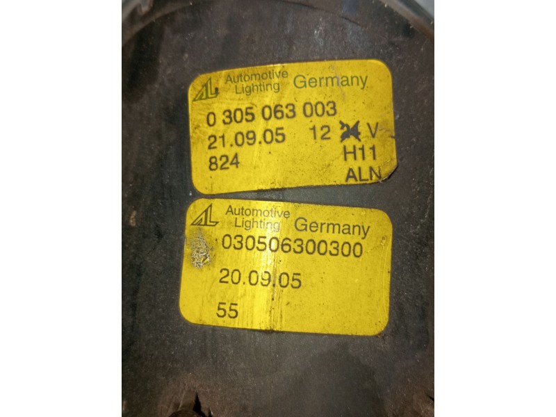Recambio de faro antiniebla izquierdo para audi a4 b6 (8e2) 2.5 tdi referencia OEM IAM 0305063003 030506300300 2001