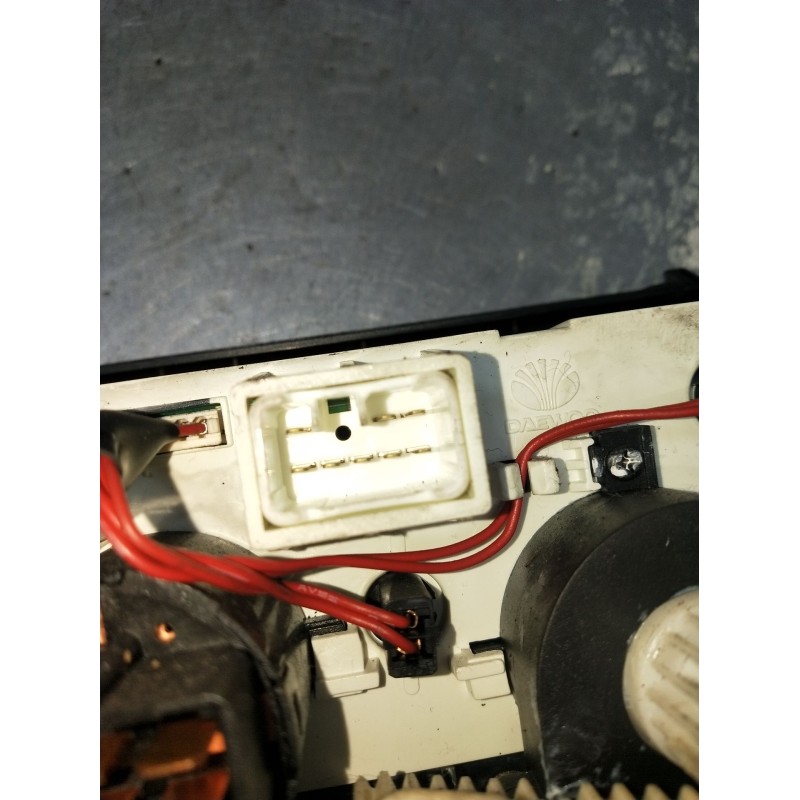 Recambio de mando calefaccion / aire acondicionado para chevrolet aveo / kalos hatchback (t250, t255) 1.2 referencia OEM IAM   2