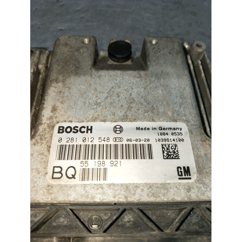 Recambio de centralita motor uce para opel astra h gtc (a04) 1.9 cdti (l08) referencia OEM IAM 0281012548 55198921 1039S14100 20
