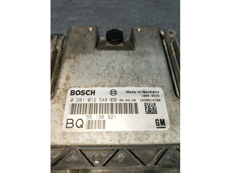 Recambio de centralita motor uce para opel astra h gtc (a04) 1.9 cdti (l08) referencia OEM IAM 0281012548 55198921 1039S14100 20