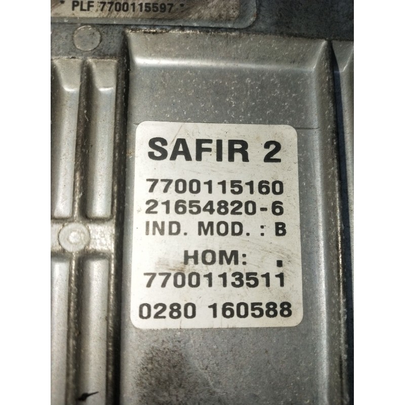 Recambio de centralita motor uce para renault clio ii (bb_, cb_) 1.2 (bb0a, bb0f, bb10, bb1k, bb28, bb2d, bb2h, cb0a,... referen