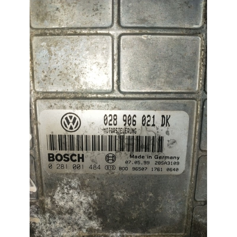 Recambio de centralita motor uce para seat ibiza ii (6k1) 1.9 tdi referencia OEM IAM 0281001484 028906021DK 28SA3109 1997