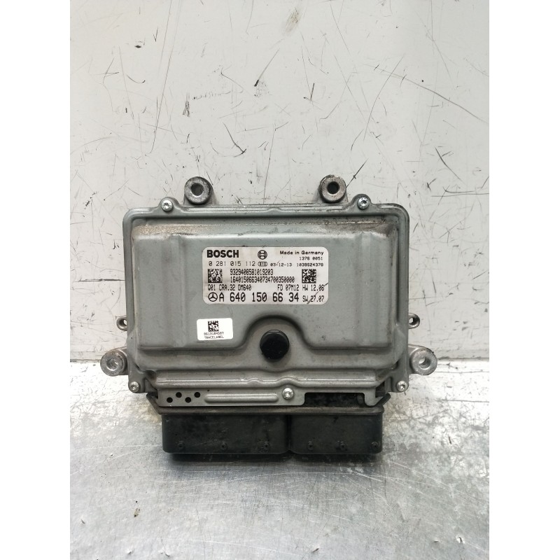 Recambio de centralita motor uce para mercedes-benz clase a (w169) a 160 cdi (169.006, 169.306) referencia OEM IAM 0281015112 A6
