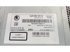Recambio de sistema audio / radio cd para skoda fabia (5j2 ) urban referencia OEM IAM 5J0035161G   2