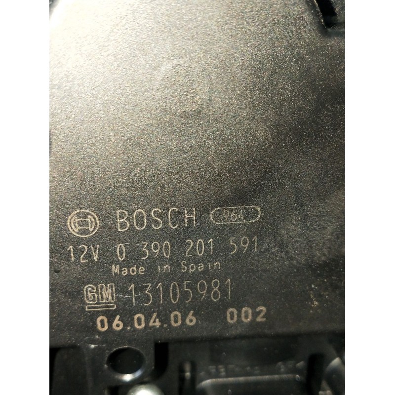 Recambio de motor limpia trasero para opel astra h gtc (a04) 1.9 cdti (l08) referencia OEM IAM 0390201591 13105981 2004