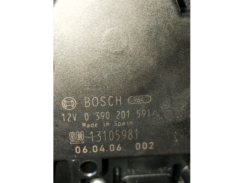 Recambio de motor limpia trasero para opel astra h gtc (a04) 1.9 cdti (l08) referencia OEM IAM 0390201591 13105981 2004