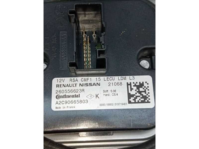 Recambio de centralita faros xenon para renault clio v referencia OEM IAM A2C90665803 260556623R 2019