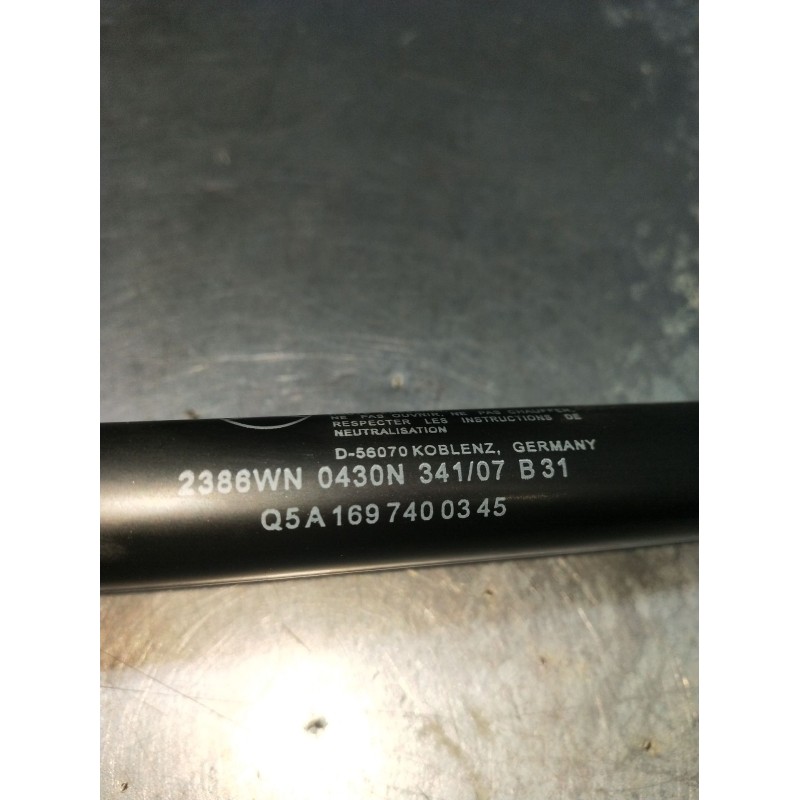 Recambio de amortiguadores maletero / porton para mercedes-benz clase a (w169) a 160 cdi (169.006, 169.306) referencia OEM IAM A