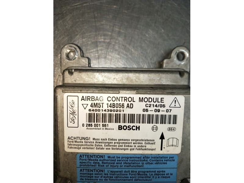Recambio de kit airbag para ford focus c-max (dm2) 1.8 tdci referencia OEM IAM 0285001551  