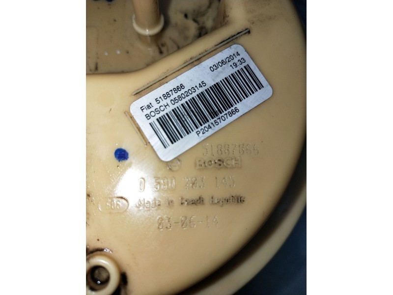 Recambio de bomba combustible para fiat 500 l (330) referencia OEM IAM 0580203145 51887866 P20415707866 2012