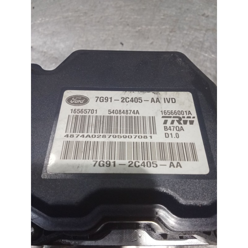Recambio de abs para ford mondeo iv (ba7) 2.0 tdci referencia OEM IAM 7G912C405AA 16566001A 54084874A 16565701