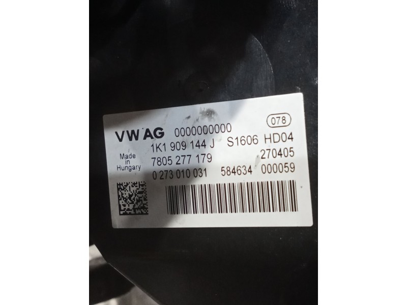 Recambio de cremallera direccion para seat altea (5p1) 1.6 referencia OEM IAM 1K909144J 0273010031 7805277179