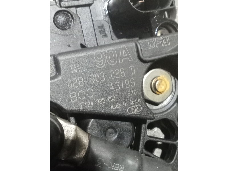 Recambio de alternador para seat leon (1m1) 1.6 referencia OEM IAM 028903028D 0124325003 90A