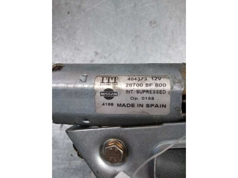 Recambio de motor limpia trasero para nissan primera berlina (p11) 2.0 turbodiesel cat referencia OEM IAM 404373 287008F800  Recambio de motor limpia trasero para nissan primera berlina (p11) 2.0 turbodiesel cat referencia OEM IAM 404373 287008F800