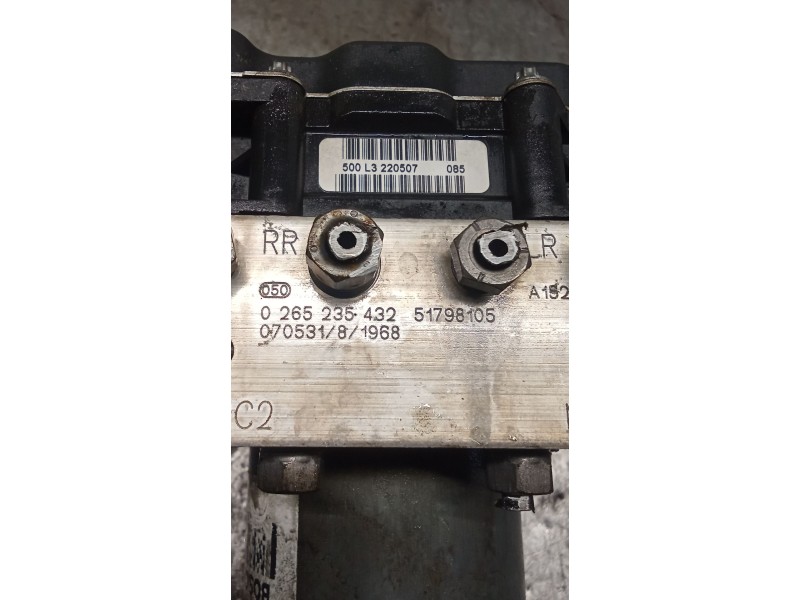 Recambio de abs para fiat grande punto (199_) 1.4 16v (199bxg1b, 199axg1b) referencia OEM IAM 0265950769 0265235432 51798105