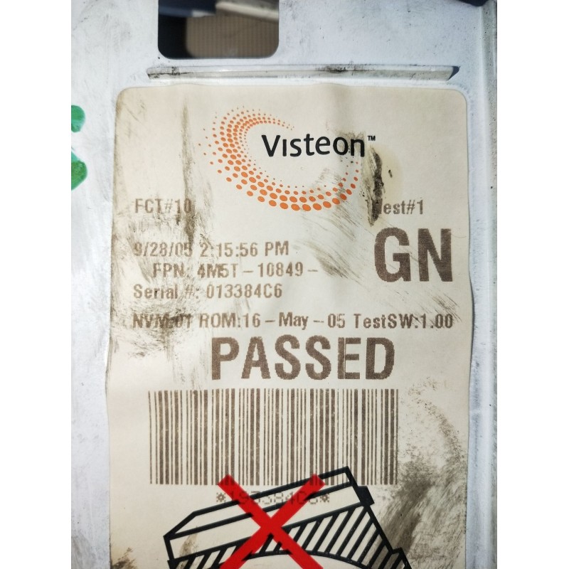 Recambio de cuadro instrumentos para ford focus c-max (dm2) 1.8 tdci referencia OEM IAM 4M5T10849GN 013384C6 2003