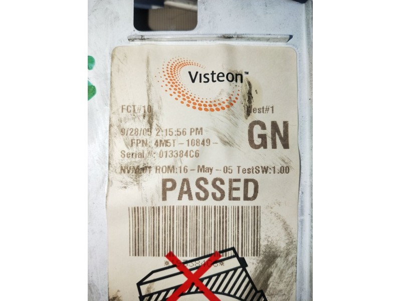 Recambio de cuadro instrumentos para ford focus c-max (dm2) 1.8 tdci referencia OEM IAM 4M5T10849GN 013384C6 2003