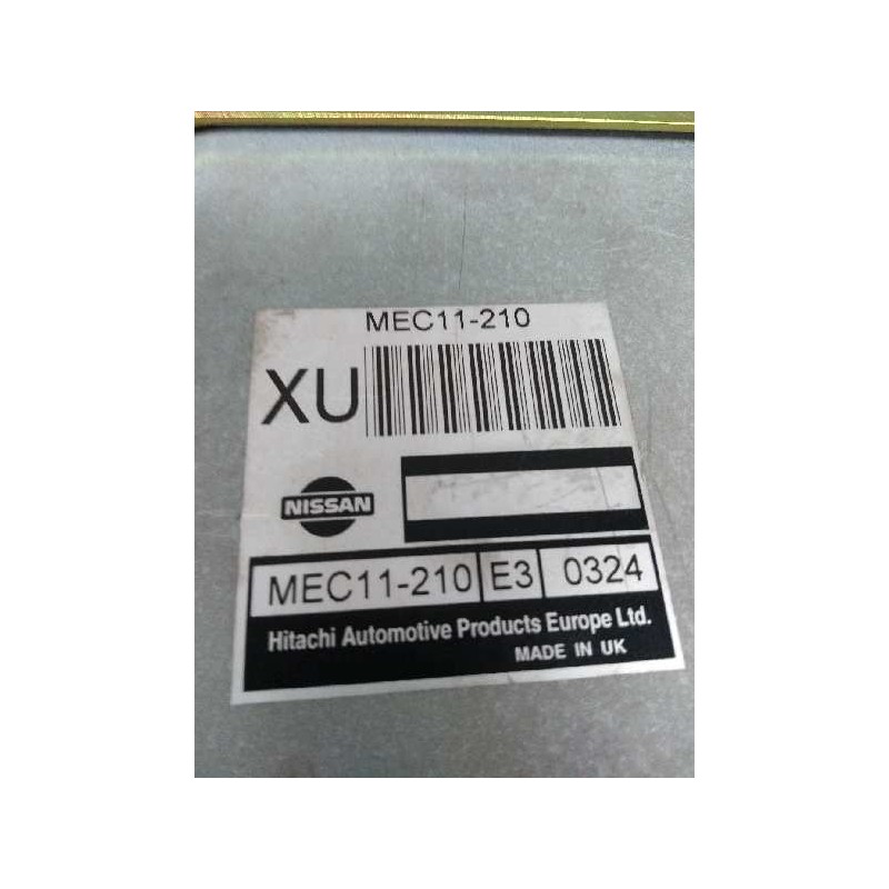 Recambio de centralita motor uce para nissan almera (n16/e) 1.8 16v cat referencia OEM IAM MEC11210 XU 