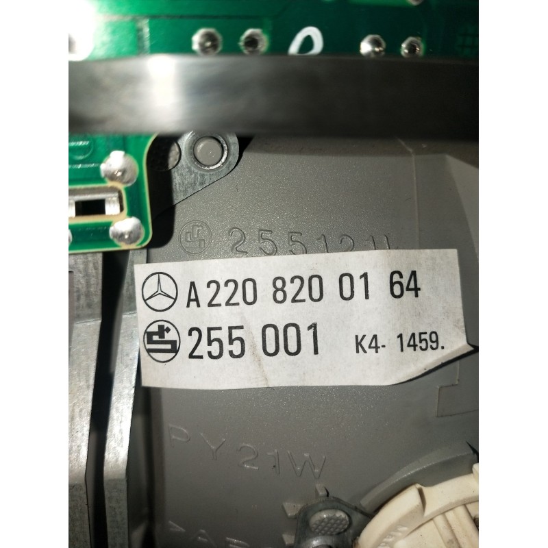 Recambio de piloto trasero izquierdo para mercedes-benz clase s (w220) berlina 500 (220.075) referencia OEM IAM A2208200164 2550