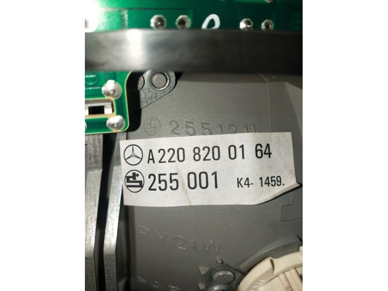 Recambio de piloto trasero izquierdo para mercedes-benz clase s (w220) berlina 500 (220.075) referencia OEM IAM A2208200164 2550