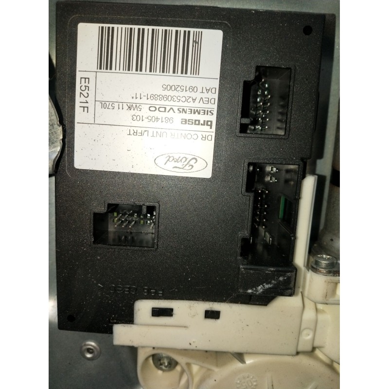 Recambio de elevalunas delantero izquierdo para ford focus c-max (dm2) 1.8 tdci referencia OEM IAM 5K50744 3M51R203A29MT 3M51R21