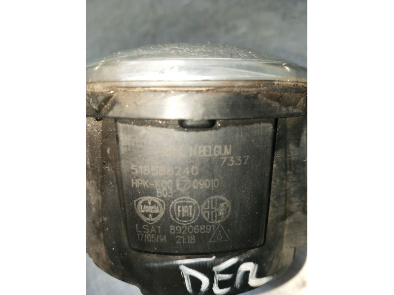 Recambio de faro antiniebla derecho para fiat 500 l (330) referencia OEM IAM 518588240 89206891 2012