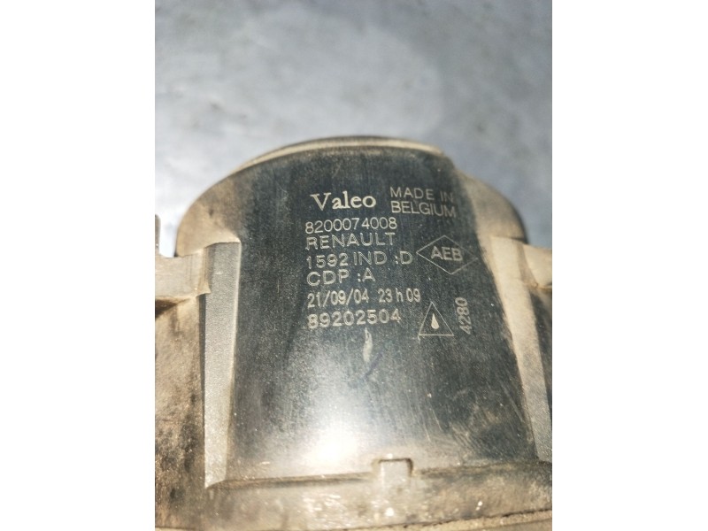 Recambio de faro antiniebla derecho para renault scénic ii (jm0/1_) 1.9 dci (jm0g, jm12, jm1g, jm2c) referencia OEM IAM 82000740