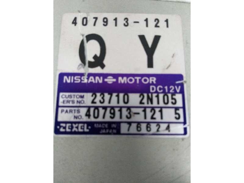 Recambio de centralita motor uce para nissan almera (n15) 2.0 diesel referencia OEM IAM 237102N105 407913121 QY