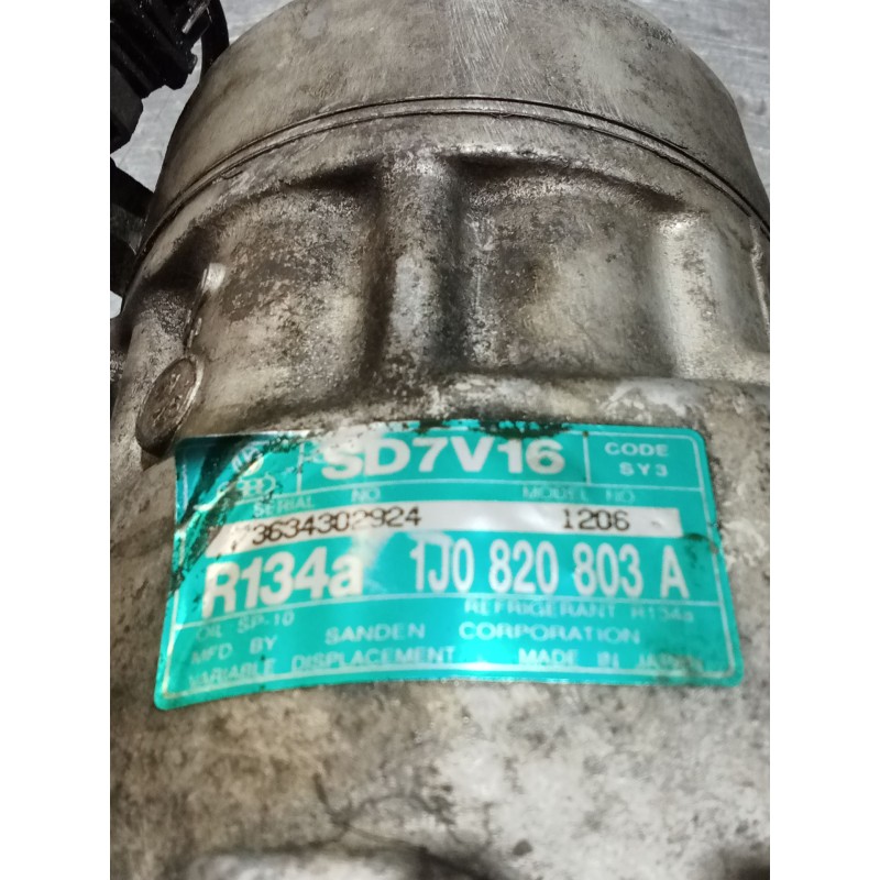 Recambio de compresor aire acondicionado para skoda octavia i (1u2) 1.9 tdi referencia OEM IAM   