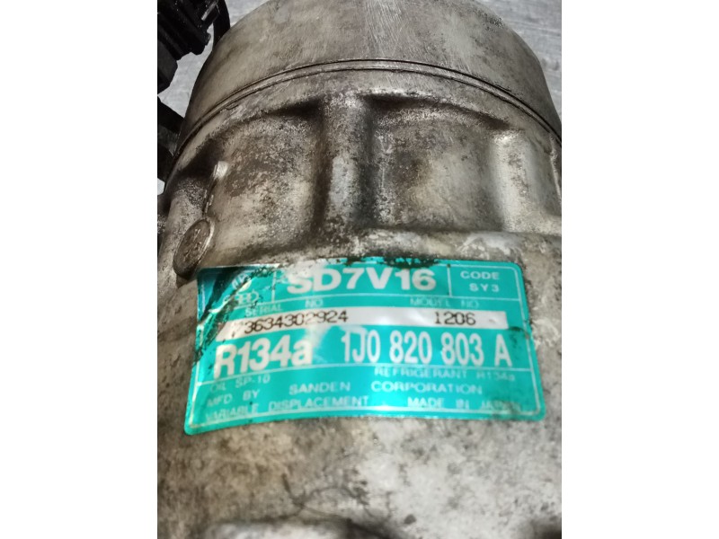 Recambio de compresor aire acondicionado para skoda octavia i (1u2) 1.9 tdi referencia OEM IAM   