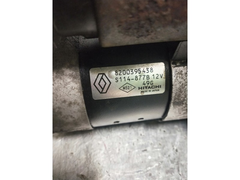 Recambio de motor arranque para renault vel satis (bj0) expression referencia OEM IAM 8200395438  