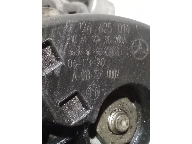 Recambio de alternador para mercedes-benz clase c coupé (cl203) c 220 cdi (203.708) referencia OEM IAM 0124625014 A0131540002 07