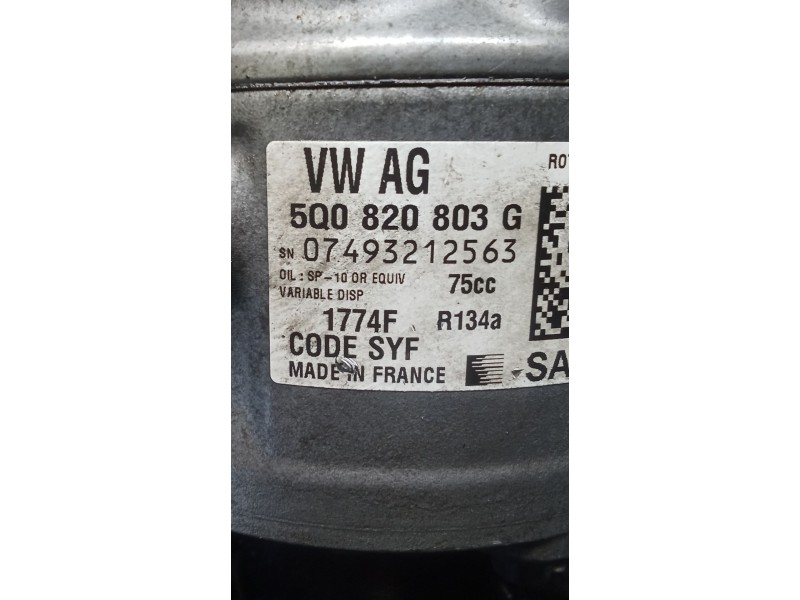 Recambio de compresor aire acondicionado para volkswagen caddy iv furgoneta/monovolumen (saa, sah) 2.0 tdi referencia OEM IAM 5Q