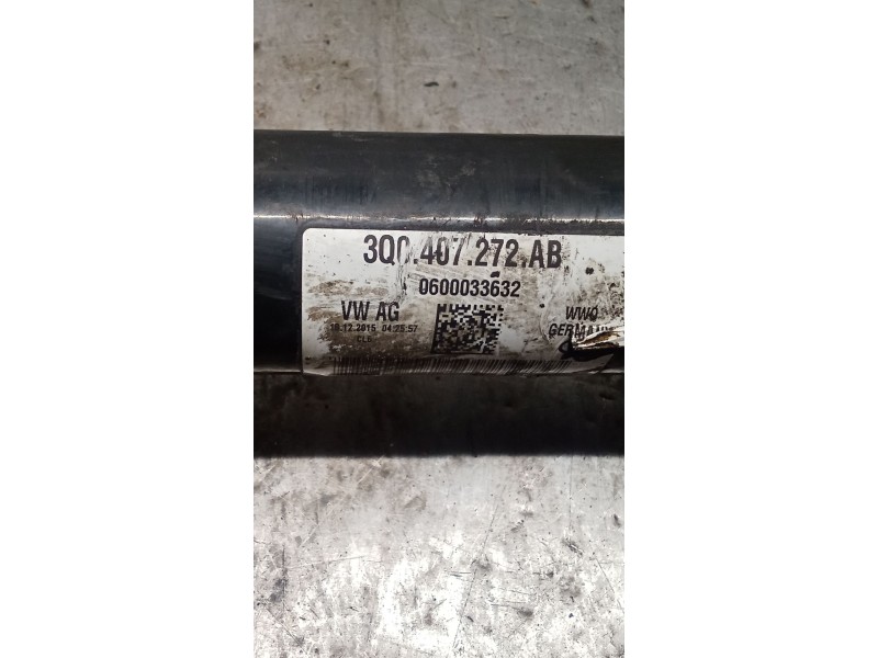 Recambio de transmision delantera derecha para volkswagen caddy iv furgoneta/monovolumen (saa, sah) 2.0 tdi referencia OEM IAM 3