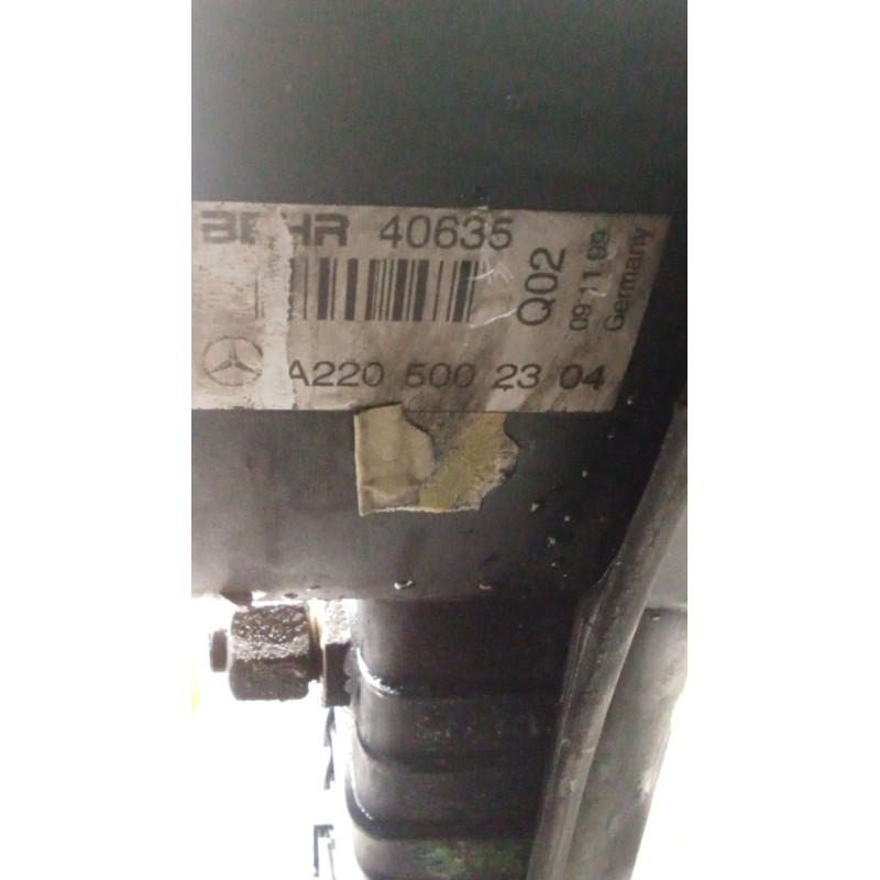 Recambio de radiador agua para mercedes-benz clase s (w220) berlina 500 (220.075) referencia OEM IAM A2205000903 A2205002304 98