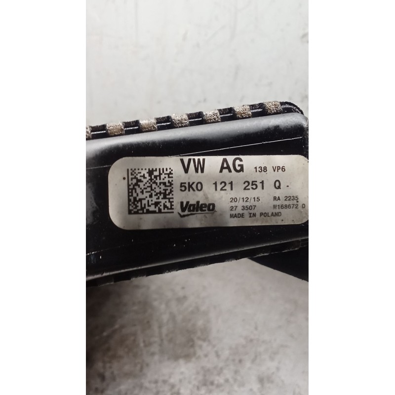 Recambio de radiador agua para volkswagen caddy iv furgoneta/monovolumen (saa, sah) 2.0 tdi referencia OEM IAM 5K0121251Q  15