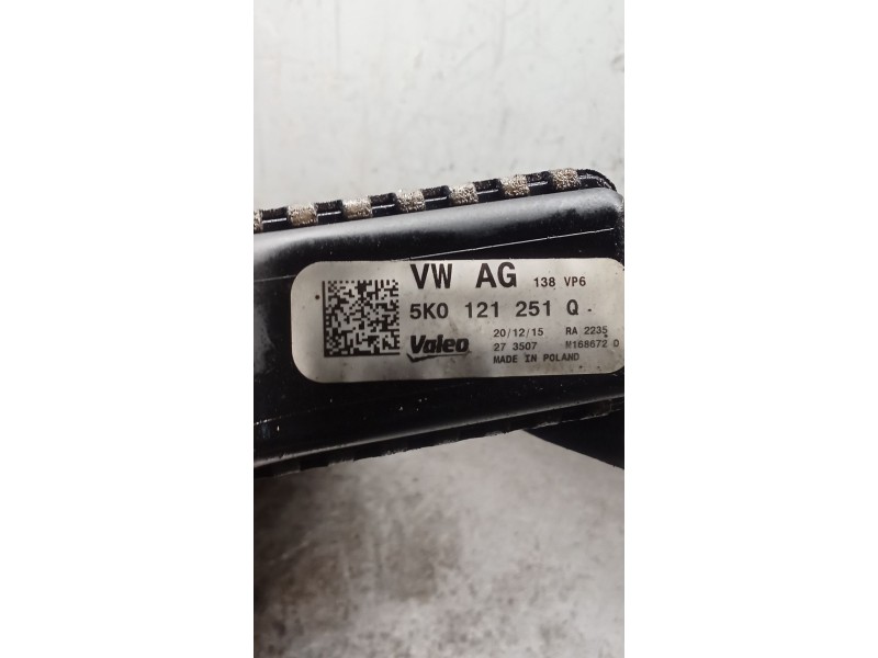 Recambio de radiador agua para volkswagen caddy iv furgoneta/monovolumen (saa, sah) 2.0 tdi referencia OEM IAM 5K0121251Q  15