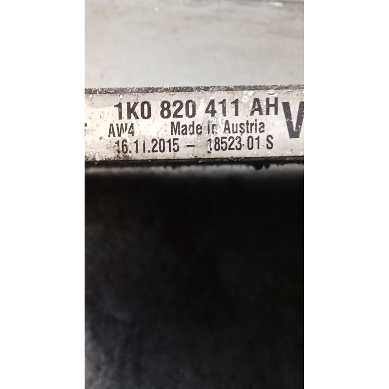 Recambio de condensador / radiador aire acondicionado para volkswagen caddy iv furgoneta/monovolumen (saa, sah) 2.0 tdi referenc