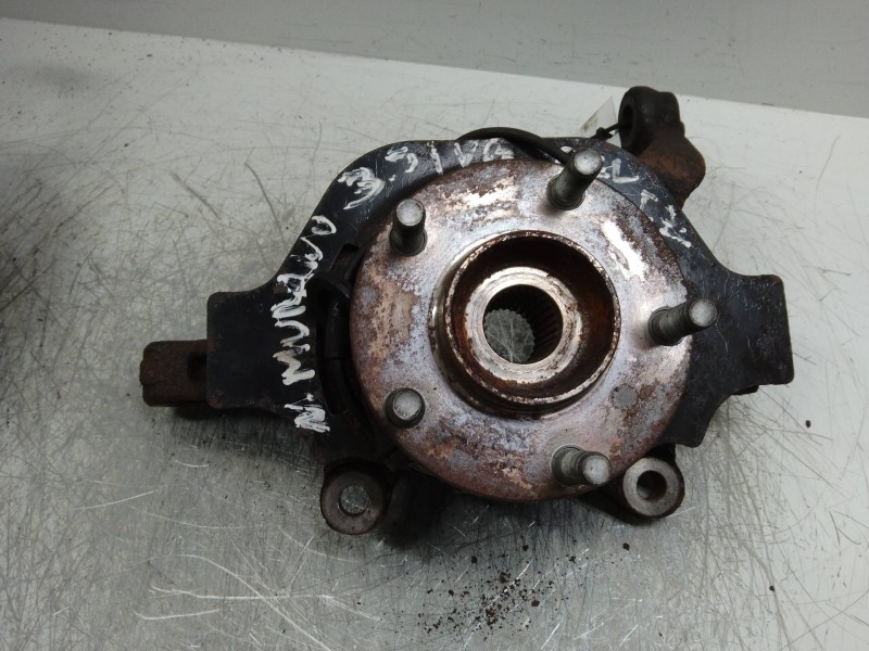 Recambio de mangueta delantera izquierda para nissan murano (z50) 3.5 v6 cat referencia OEM IAM   