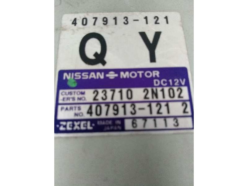 Recambio de centralita motor uce para nissan almera (n15) referencia OEM IAM 237102N102 407913121 QY