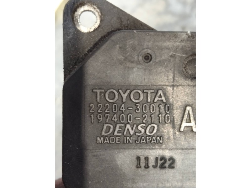 Recambio de caudalimetro para toyota auris luna referencia OEM IAM 1974002110 2220430010 