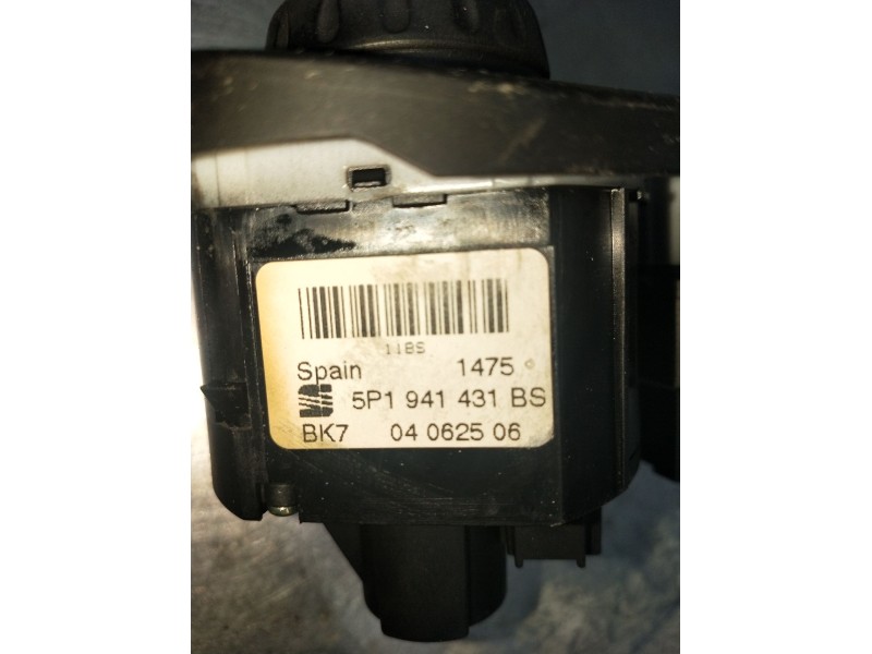 Recambio de mando luces para seat altea (5p1) 1.6 referencia OEM IAM 5P1941431BS BK704062506 VER FOTOS 2004