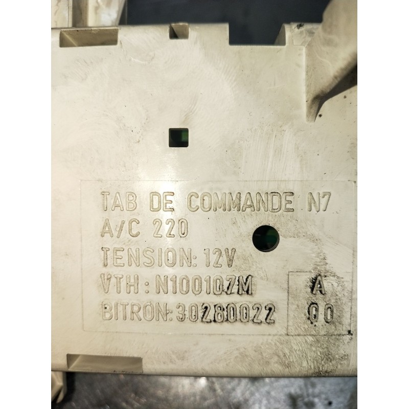 Recambio de mando calefaccion / aire acondicionado para citroën xsara (n1) 2.0 hdi 90 referencia OEM IAM 30280022 N100107M 2001