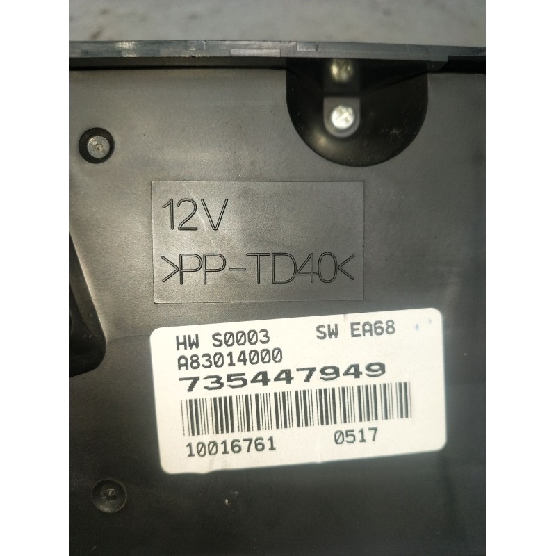 Recambio de mando calefaccion / aire acondicionado para fiat grande punto (199_) 1.4 16v (199bxg1b, 199axg1b) referencia OEM IAM